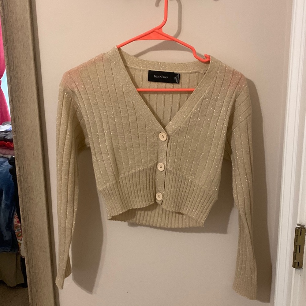 MINKPINK cropped sweater